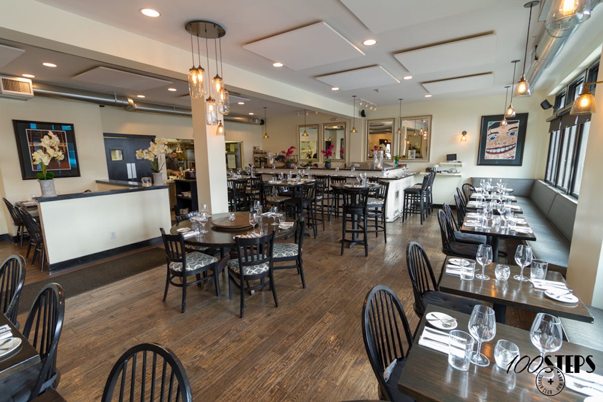 a plate of food on a table